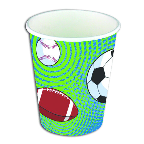 Sporty Themed Party Cups