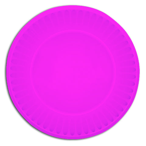 Pink Paper Party Plates