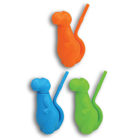 Colorful Dinosaur Sipper Cups