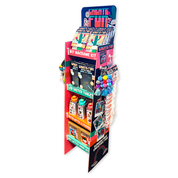 ITEM NUMBER 088483 CREATE FUN FLOOR DISPLAY 68 PIECES PER DISPLAY