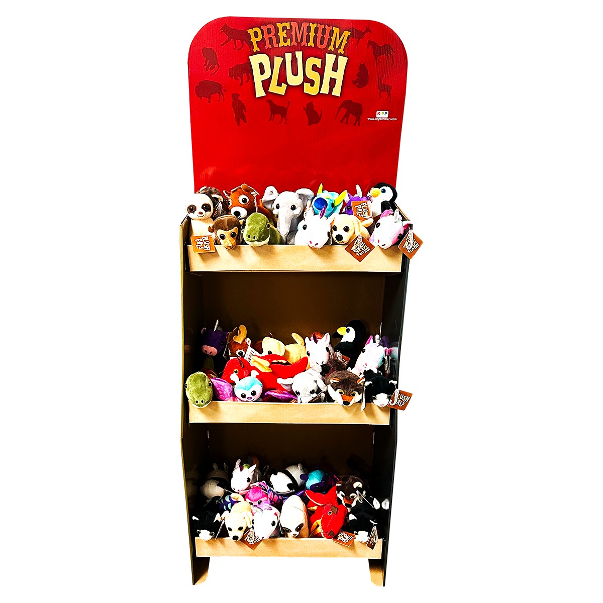ITEM NUMBER 088485 SMALL PREMIUM PLUSH FLOOR DISPLAY 36 PIECES PER DIS ...