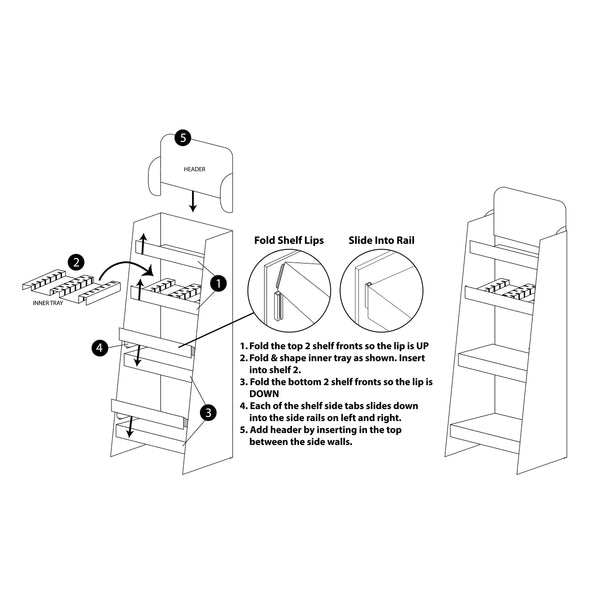 ITEM NUMBER 088483 CREATE FUN FLOOR DISPLAY 68 PIECES PER DISPLAY