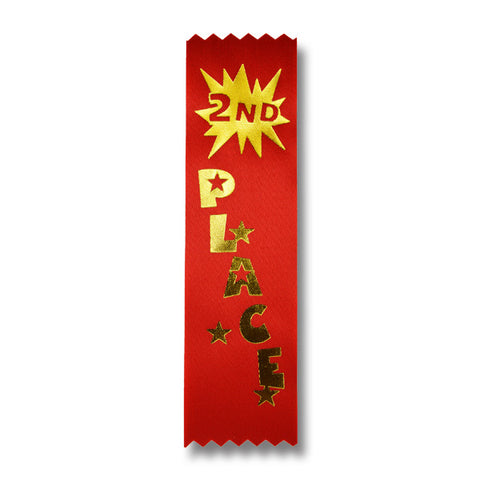 2nd Place Award Ribbons