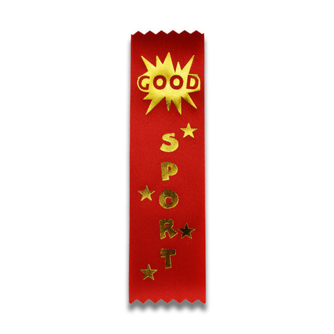 "Good Sport" Award Ribbons