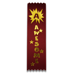 "Awesome" Award Ribbon