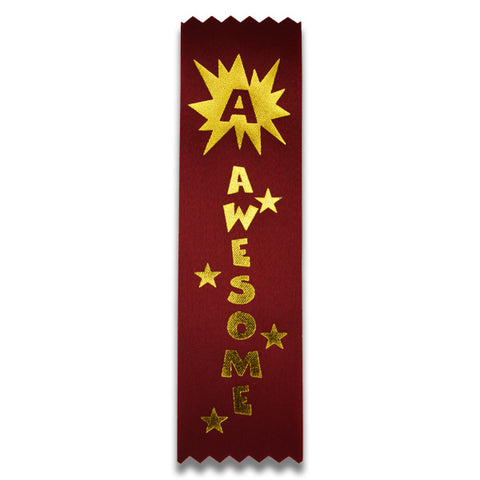 "Awesome" Award Ribbon