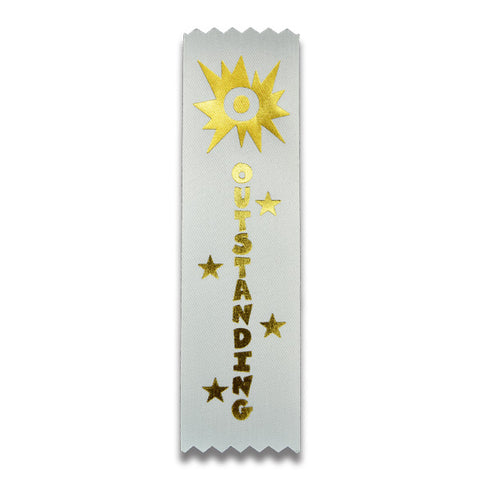 "Outstanding" Award Ribbons