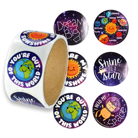 Galaxy & Space Stickers