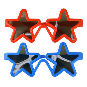 Red & Blue Star Glasses