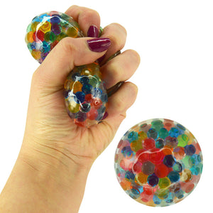 Rainbow Squeeze Bead Balls