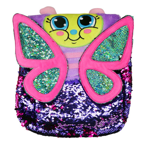 Butterfly Flip Sequin Backpack