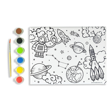 Space Galaxy DIY Paint & Canvas Kit