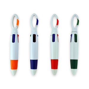 4-Color Clip Pens with Clip