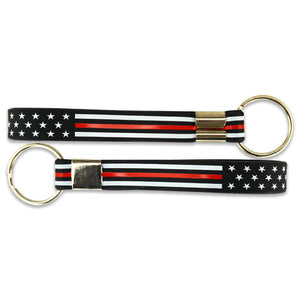 Thin Red Line Firefighter Key Rings