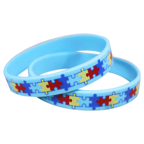 Autism Awareness Silicone Wristbands