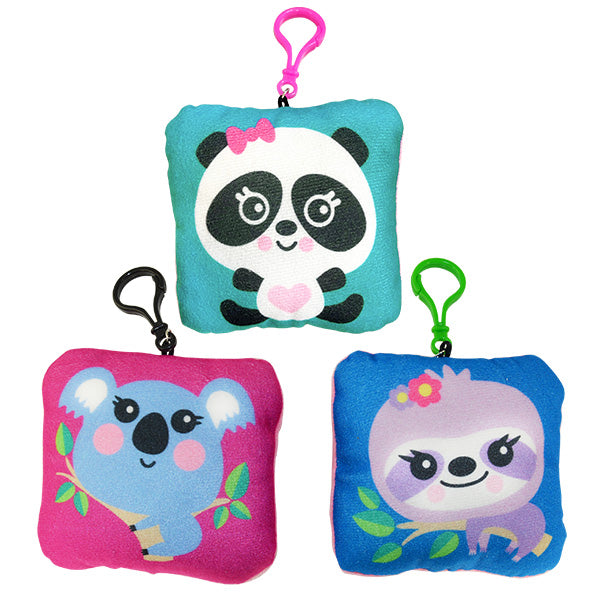 Cute Critter Stuffed Backpack Clips – Kipp Brothers
