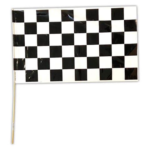 11" x 17" Plastic Checkered Flags