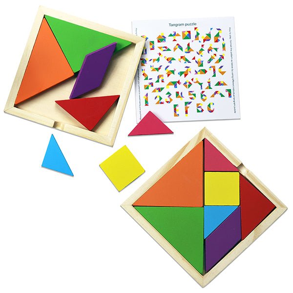 CLUBHAUS × TANGRAM Translucent Tangram | Becker's School Supplies