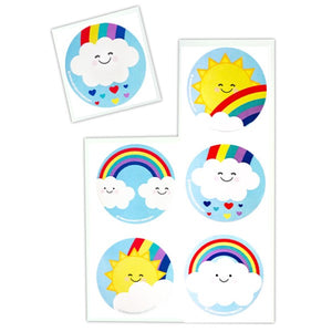 Rainbow & Sunshine Stickers
