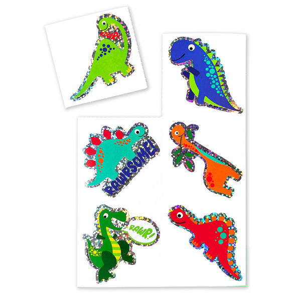 Dino-mite Sparkle Dinosaur Stickers