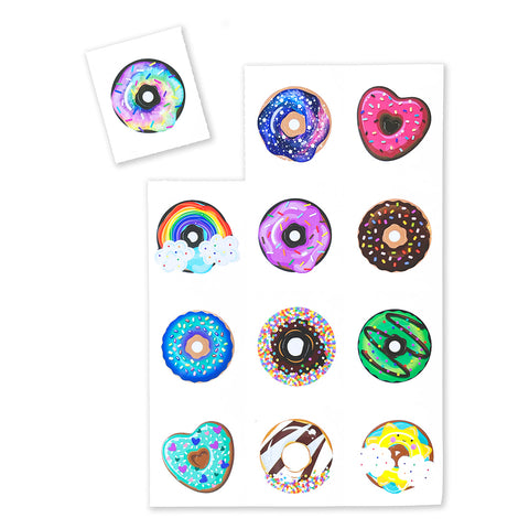 Dozen Donuts Stickers