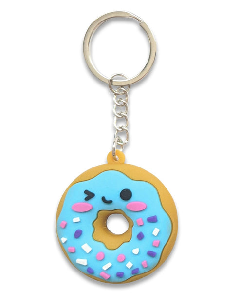 Donut Soft Rubber Keychains