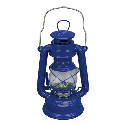 Large Navy Blue Railroad Lantern