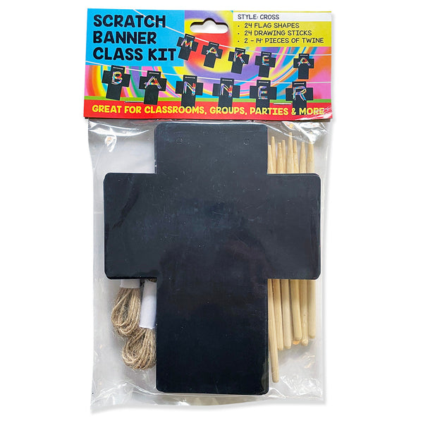 Scratch & Sketch Banner Sets - Cross