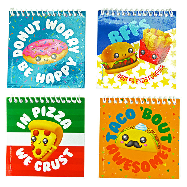 Cute Food Notebooks
