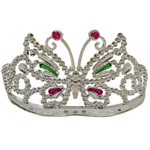 Crystal Butterfly Tiaras