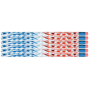 American Flag Pencils
