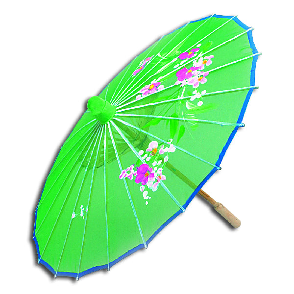 Oriental Design Silk Parasols