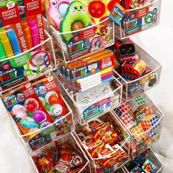 ITEM NUMBER 088383 - TOY BIN KIT - BIN FIXTURES ONLY