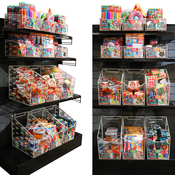 ITEM NUMBER 088383 - TOY BIN KIT - BIN FIXTURES ONLY