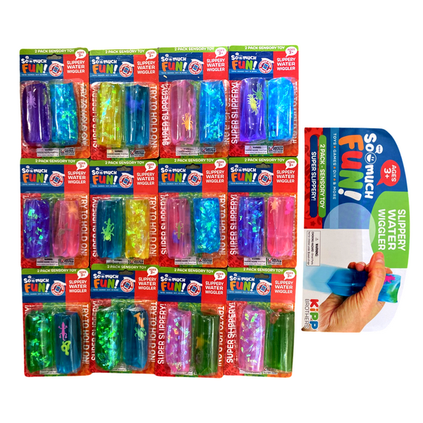 ITEM NUMBER 022979 WATER WIGGLERS 2 PACK 12 PIECES PER PACK